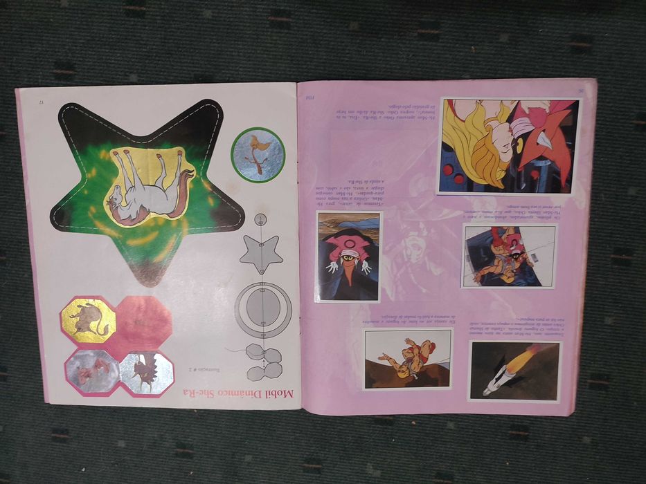 Caderneta de Crromos antiga She-Ra Princess of Power