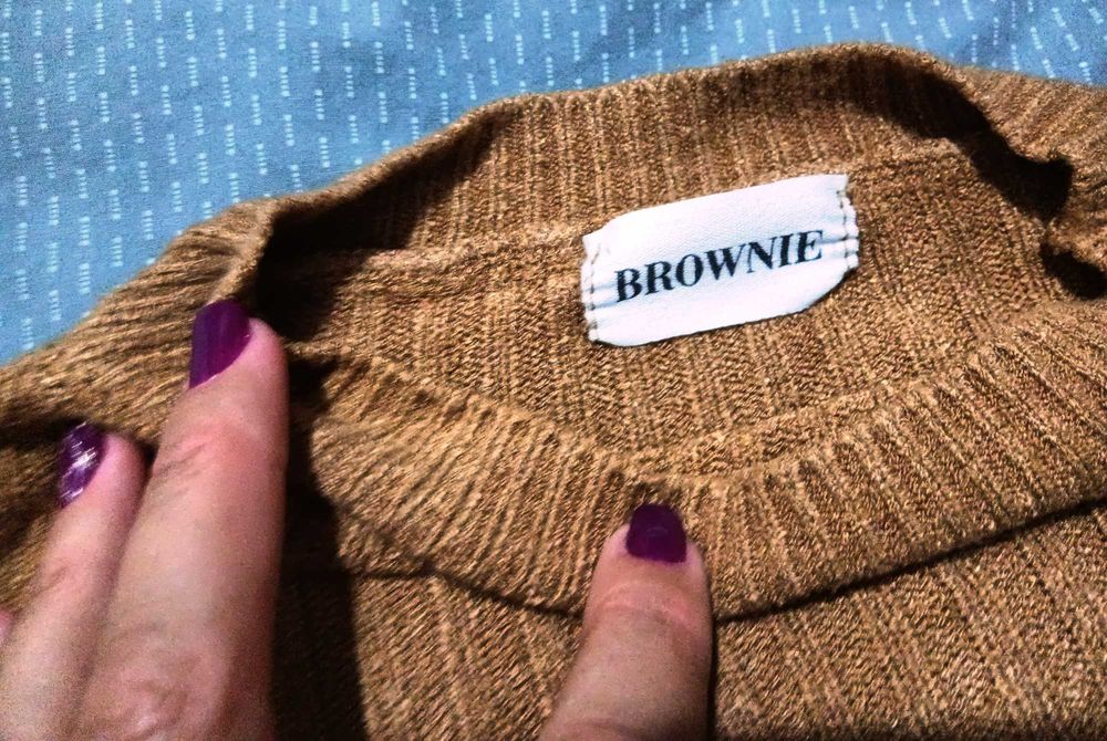 Camisola de cinta curta da Brownie - Tam. S/M