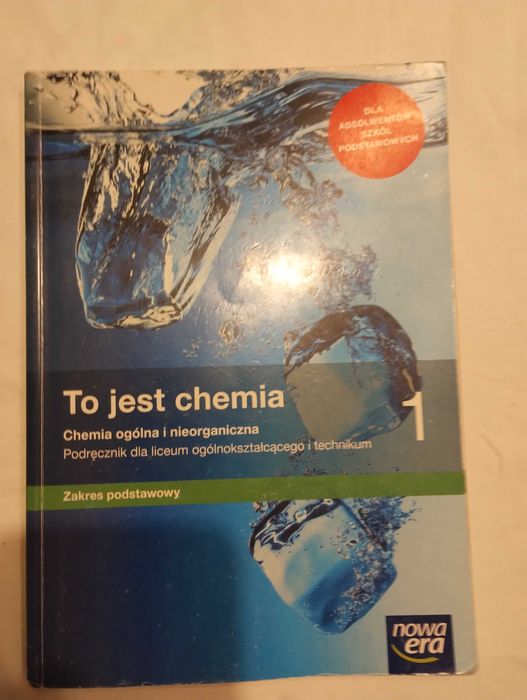 To jest chemia 1 zakres podstawowy