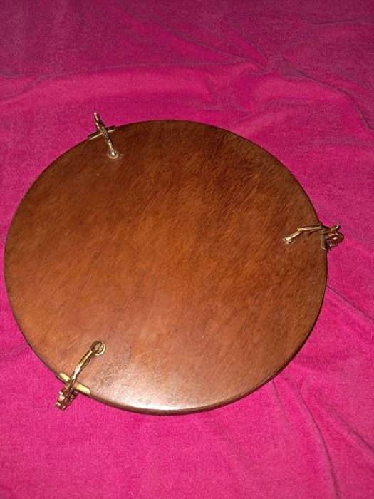 Fruteira/ Despeja bolso antigo em vidro