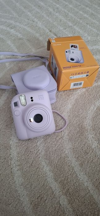 Aparat natychmiastowy Fujifilm Instax Mini 12 Lilac Purple + etui