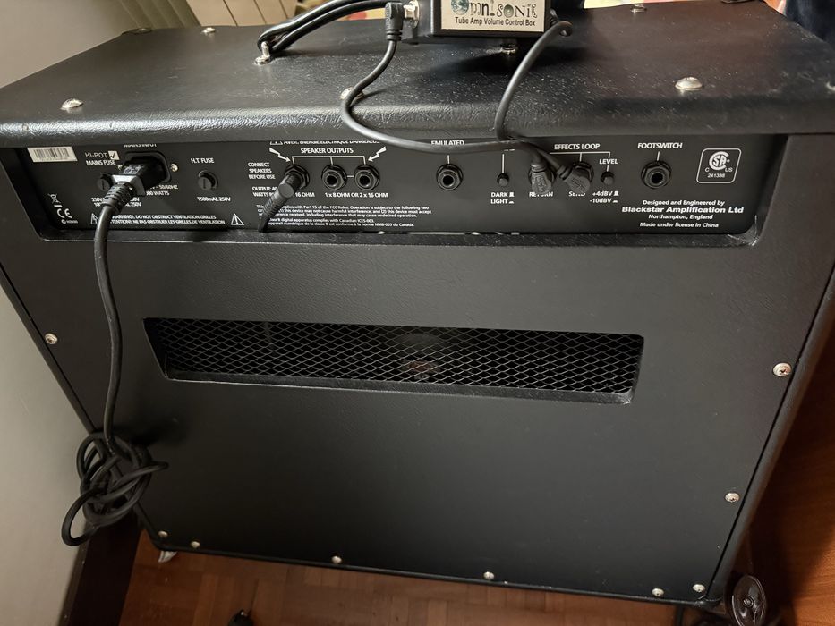 Amplificador a válvulas blackstar Ht 40 com footswitch