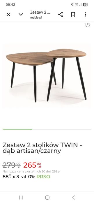 Sprzedam stolik kawowy