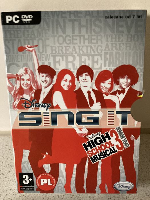 High school musical 3 Sing It  PC DVD Disney twoja impreza