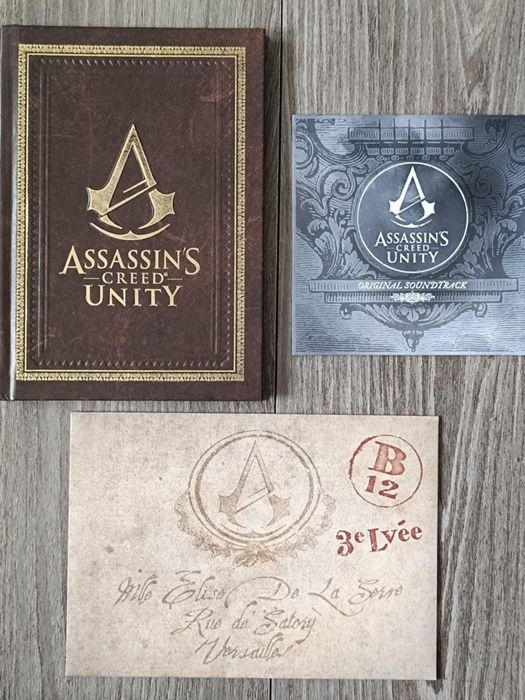 The Art Of Assassin's Creed Unity + soundtrack i 2 litografie