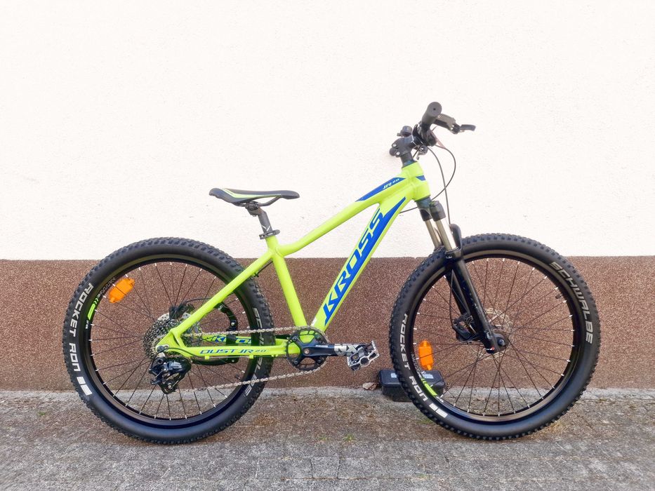 Rower dziecięcy Kross Dust Jr 2.0 / 24" / SRAM 1x10 / Rock Shox Air / Hamulce hydrauliczne