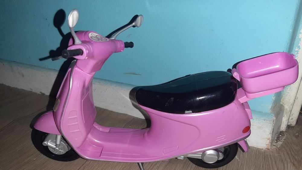 Skuter i rower dla lalki Barbie