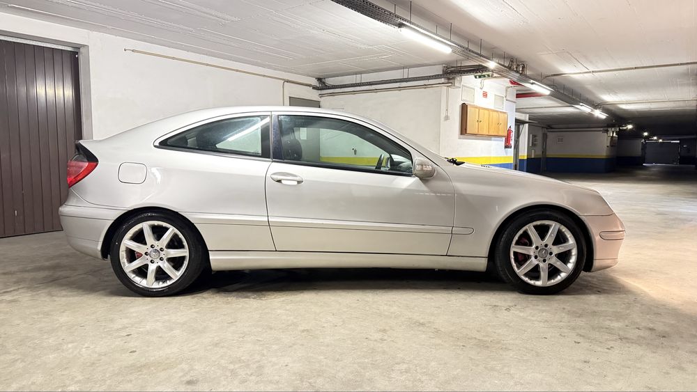 Mercedes Sportcoupe C200 Kompressor (poucos kms) c/ sistema GPL