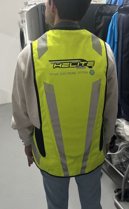 Airbag Mota motoclismo Helite Turtle 2 Hi-Vis Tam L