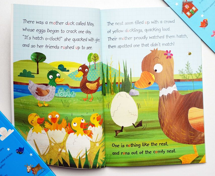 "Reading with Phonics" zestaw książeczek angielskich do nauki wymowy