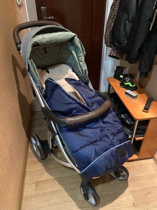 Теплый чехол в прогулочную коляску