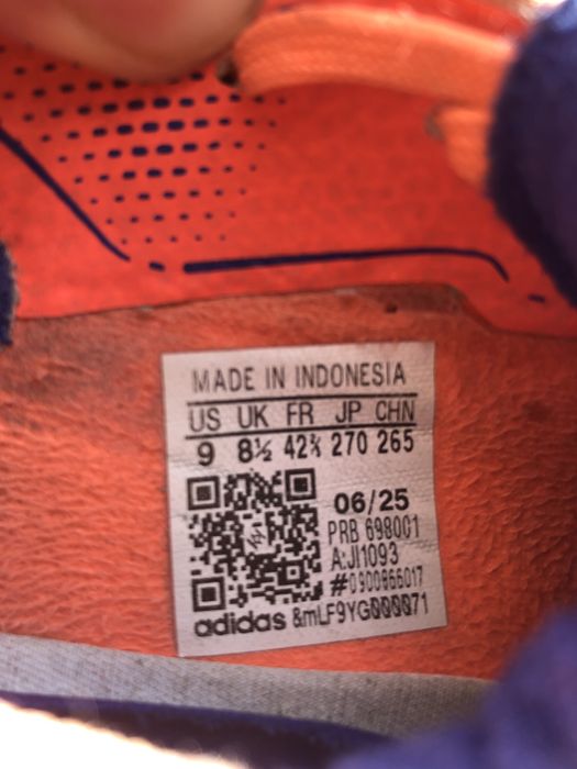 Buty piłkarskie korki lanki adidas predator coral blaze z workiem rozmiar 42  2/3