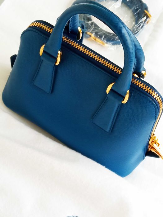 Mini Prada Saffiano Lux