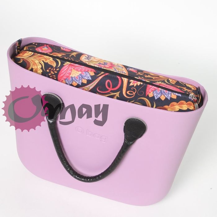 Czarny organizer do OBAG STANDARD orient piasley 2kieszenie wkład OMAY