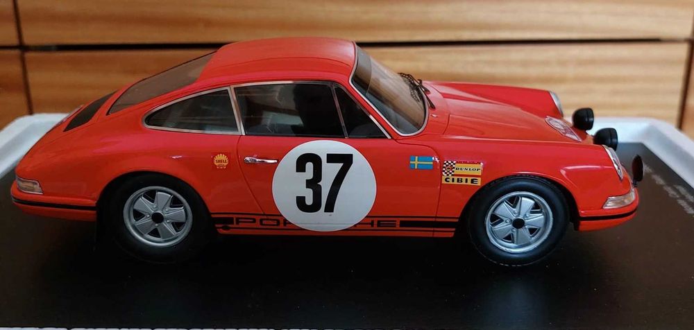 Porsche 911 S #37 Vencedor Rallye Monte Carlo 1969 SPARK 1:18