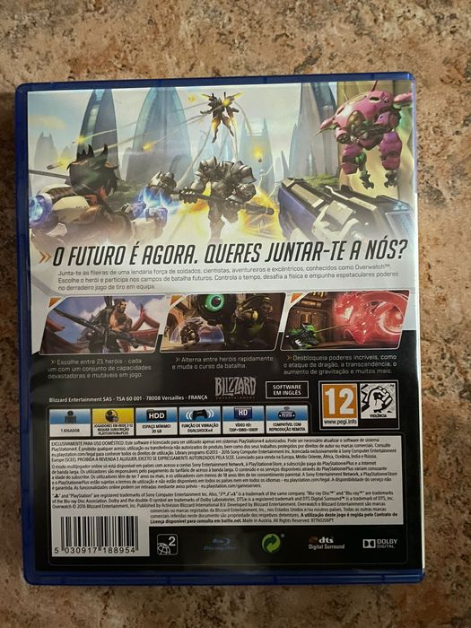 Jogo Overwatch para Ps4