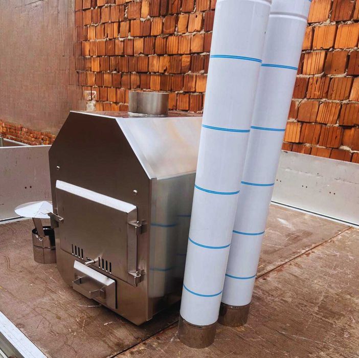 Piec do jacuzzi ze stali nierdzewnej