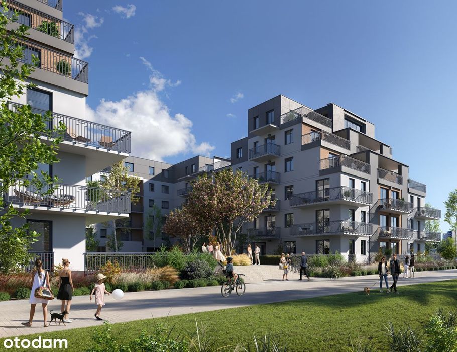 3-pokojowe mieszkanie 60m2 + balkon Bez Prowizji
