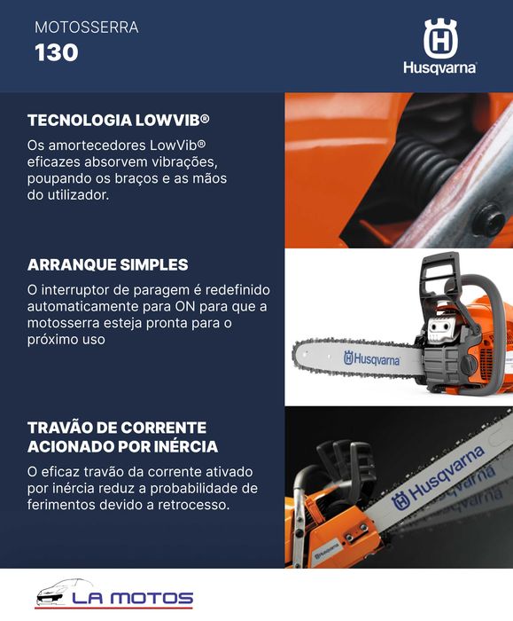 Motosserra Husqvarna 130
