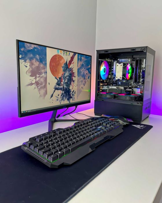 ‼️ПК + Монітор ‼️Ryzen 5+RTX 3060+16Gb ігровий комтютер, игровой пк