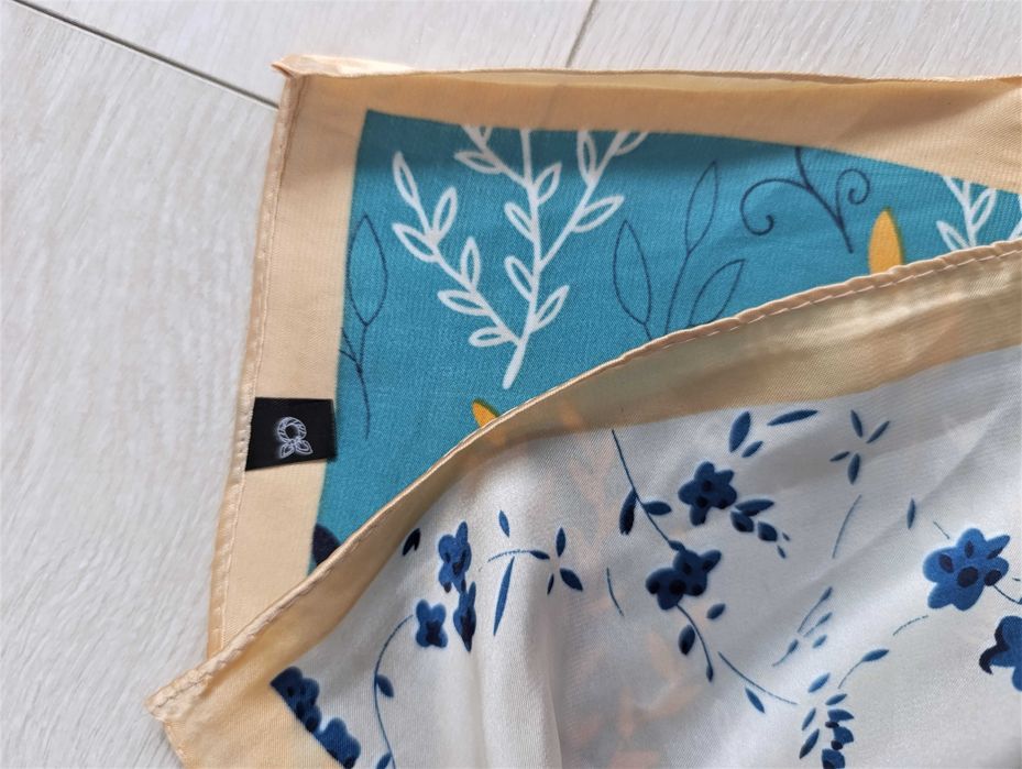 Piękna kolora apaszka chustka boho etniczna