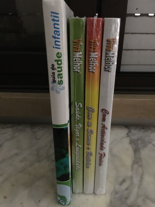 Viva Melhor 5 livros Novos
