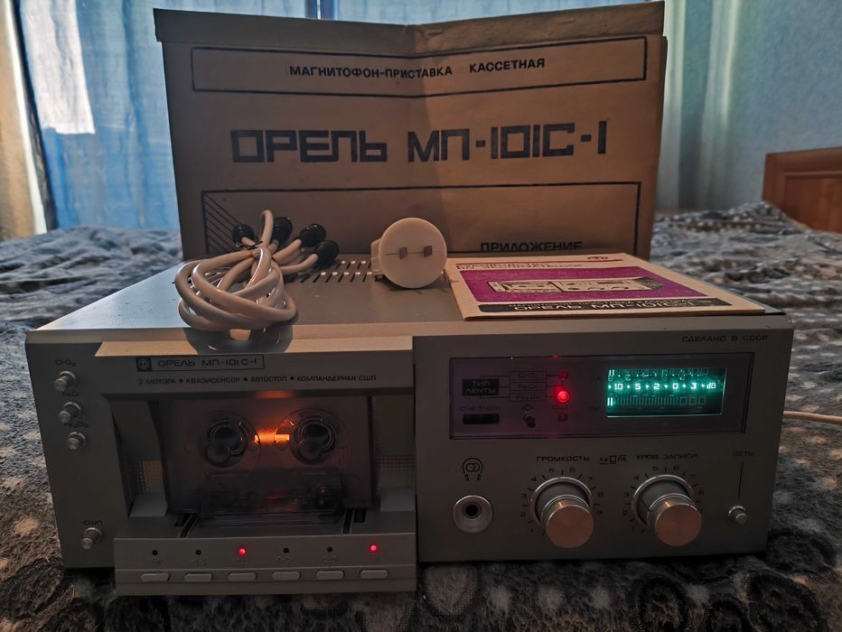 Продам новый магнитофон Орель мп- 101 с-1