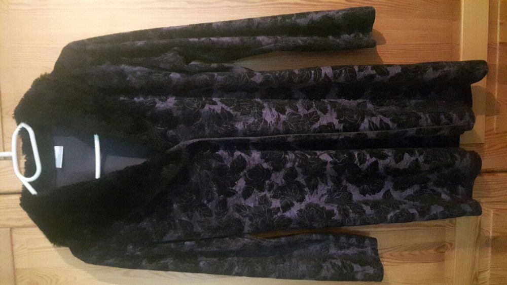 Kardigan z futerkiem ROZM.S/M/L