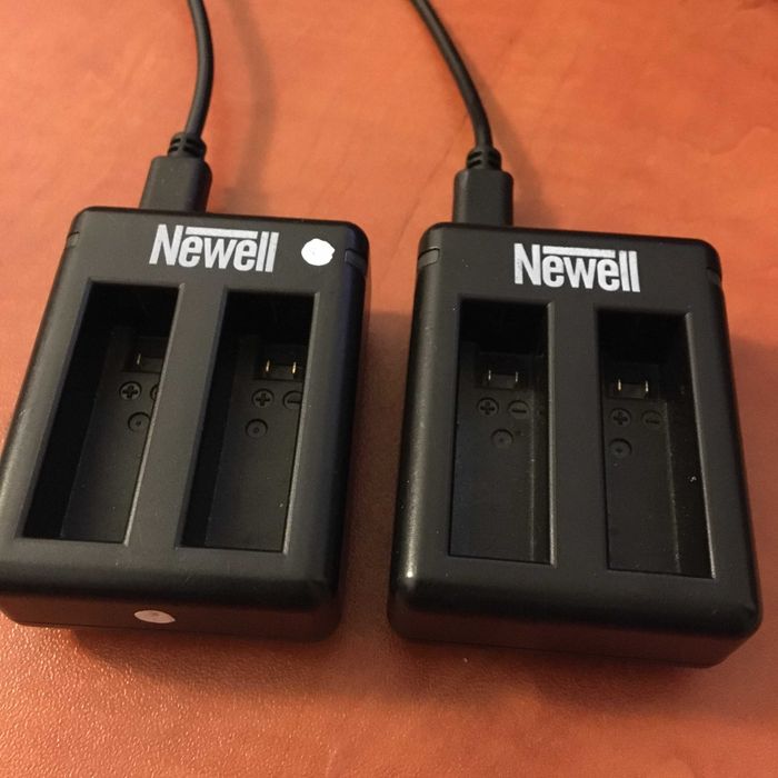 2 x podwójna ładowarka do baterii GoPro AHDBT401 (Hero 4)