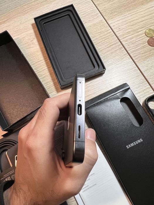 Samsung Galaxy S24 128GB Onyx Black — Como Novo — Completo