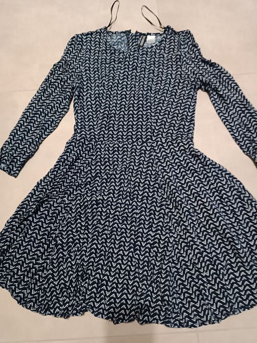 Sukienka czarno biala rozm 34