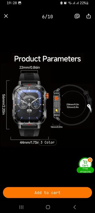 Relogio smartwatch