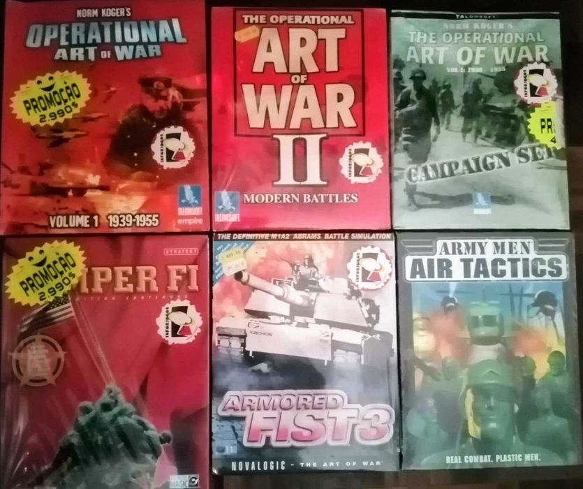 Jogos NOVOS p/ PC - Caixa Grande - Últimas unidades