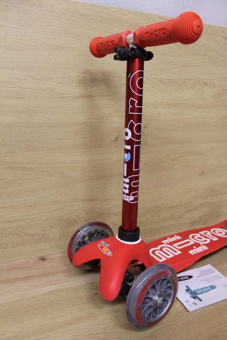 Mini micro hulajnoga balansowa czerwona