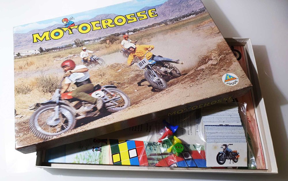 Antigo Jogo "Motocrosse" ~ da Majora ~ Anos 60 ~ RARO