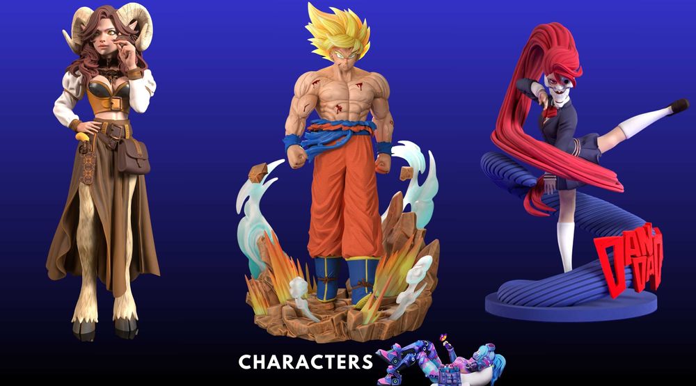 Serviços de modelação 3D - Personagens, arquitetura, industrial e mais