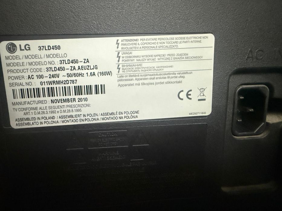 Televisão Lg ler descrição