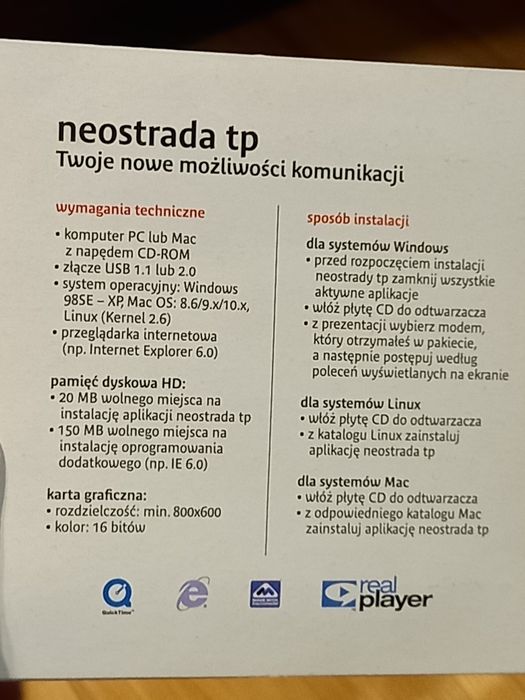 Modem Sagem Neostrada tp