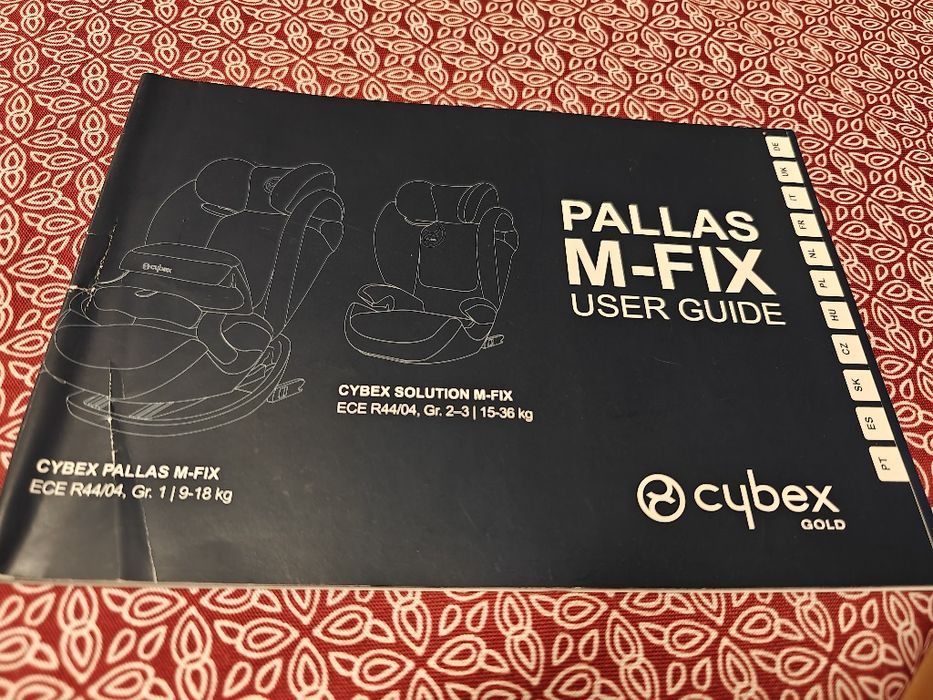Cadeira auto criança Cybex Gold Pallas M-Fix