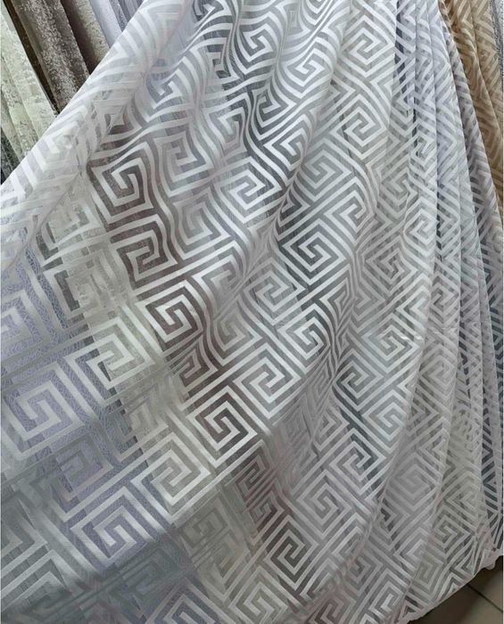 Тренд! Тюль ромб жакард турецька гардины фіранки шторы