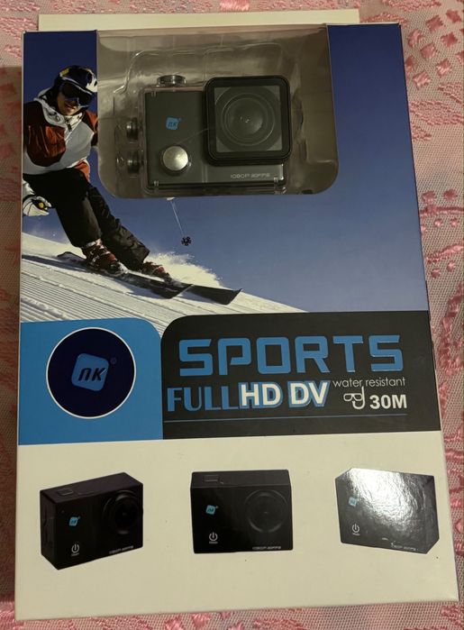 Câmara Sports Full HD- Water Resistant