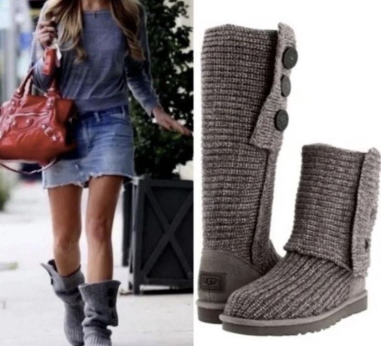 в’язані чоботи UGG Classic Cardy р-р 37