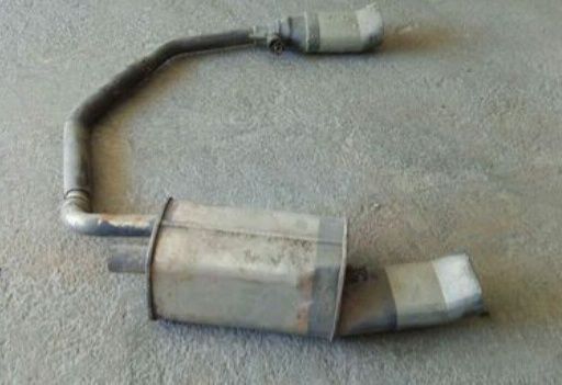 Ponteiras de escape com saída dupla