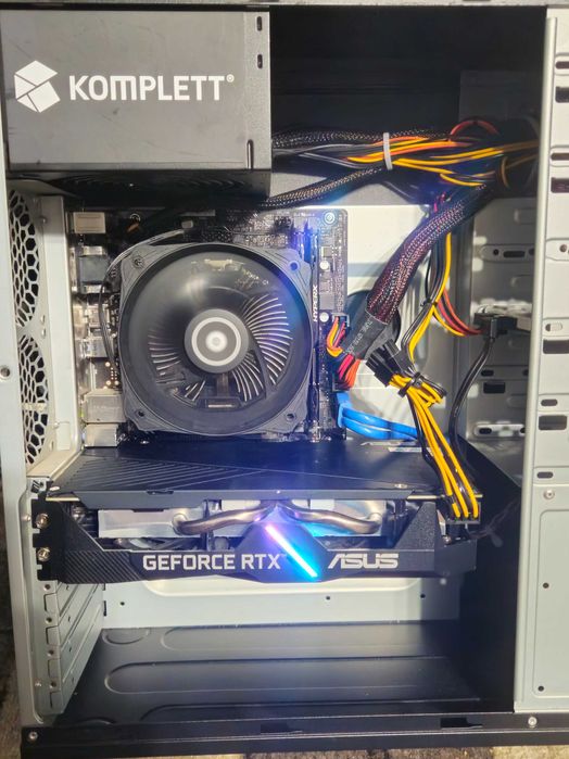 Игровой ПК intel i5 8500 rtx 2060 6 gb 16 gb DDR4 ssd 256 gb nvme 500 ват настольный компьютер на базе интел nvidia rtx нвидиа