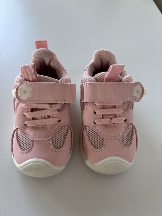 Buty sportowe dla dziewczynki pudrowy róż rozmiar 21