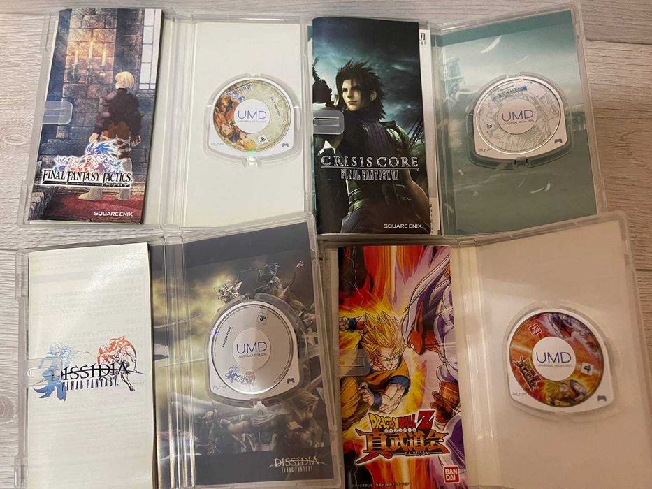 Лот #351 ігри для PSP UMD Диски 8 ШТ + Metroid GBA. Все одним лотом.