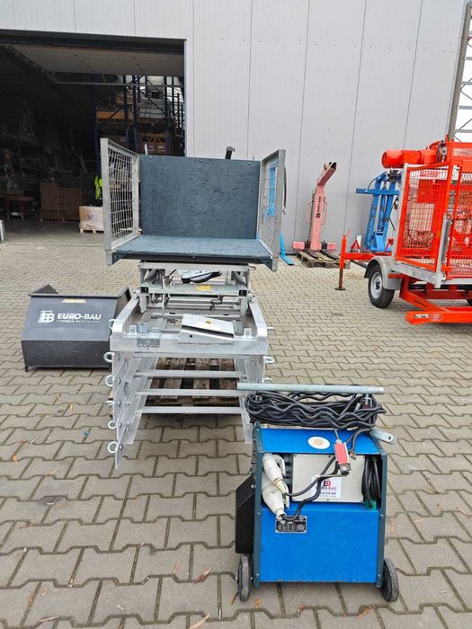 Winda drabina dekarska Bocker TopLift 250kg 12-22m wciągarka Wyciąg dekarski budowelany skośny do dachówki papy innych materiałów nr.30
