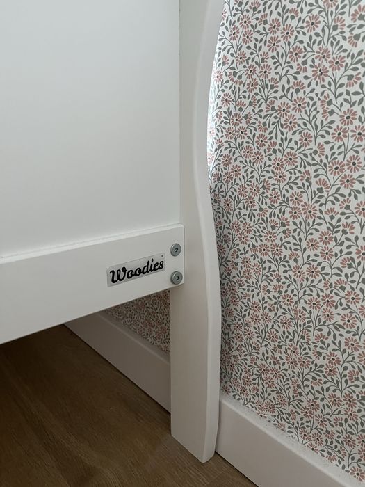 Drewniane łóżko dziecięce Woodies 140x70