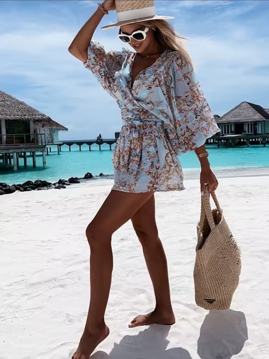Seksowny kombinezon marynarski Boho 36