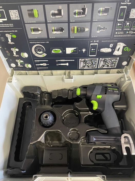 Festool wkrętarka akumulatorowa TXS 18 basic - jak nowa